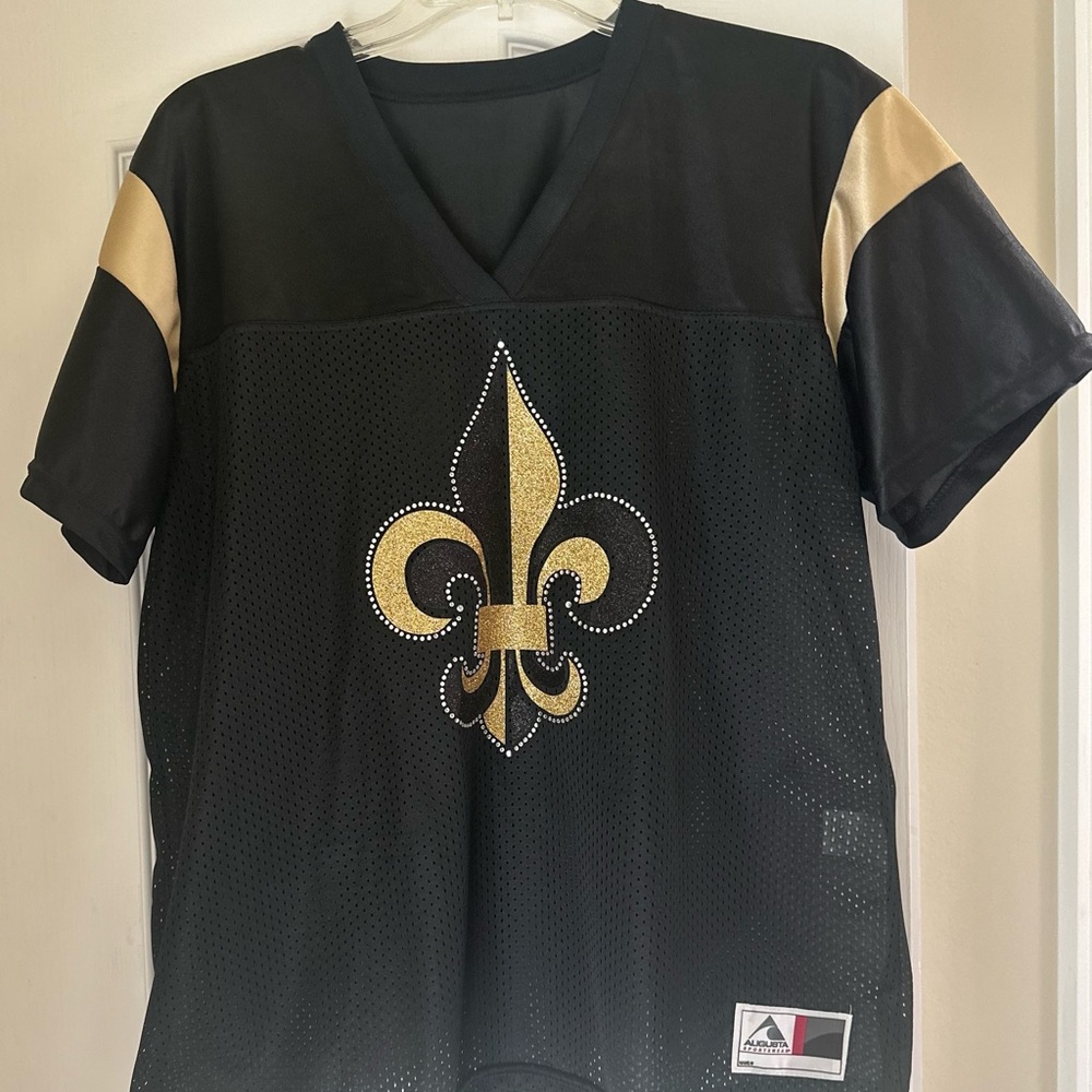 Augusta Sportswear Black and Gold Blouse